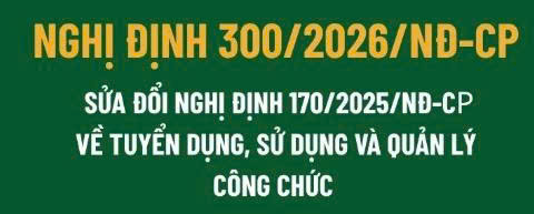 Nhiều quy định mới về tuyển dụng, sử dụng và quản lý công chức