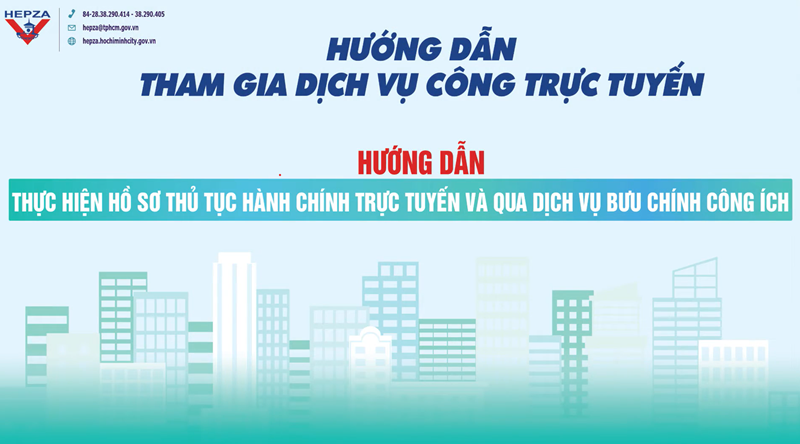 Hướng dẫn Nộp hồ sơ Thủ Tục Hành Chánh
